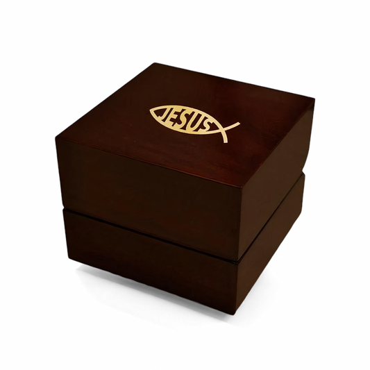jesus fish ring box