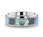 Mother of Pearl Wedding Band