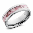 King's Pink Camo Ring - Titanium 6mm 