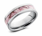 King's Pink Camo Ring - Titanium 6mm 