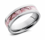King's Pink Camo Ring - Titanium 6mm 