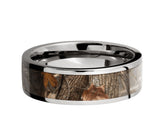 King's Woodland Camo Ring in Titanium - 7mm 