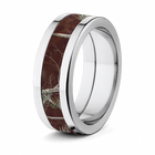 Maroon Realtree AP Flat Camo Ring 
