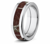 Maroon Realtree AP Flat Camo Ring 