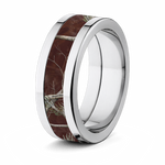 Maroon Realtree AP Flat Camo Ring 