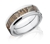 Realtree Max 4 Camo Ring - 8mm Tapered 