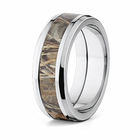 Realtree Max 4 Camo Ring - 8mm Tapered 