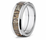 Realtree Max 4 Camo Ring - 8mm Tapered 