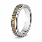 Realtree Max 4 Camo Ring - Titanium 5mm 