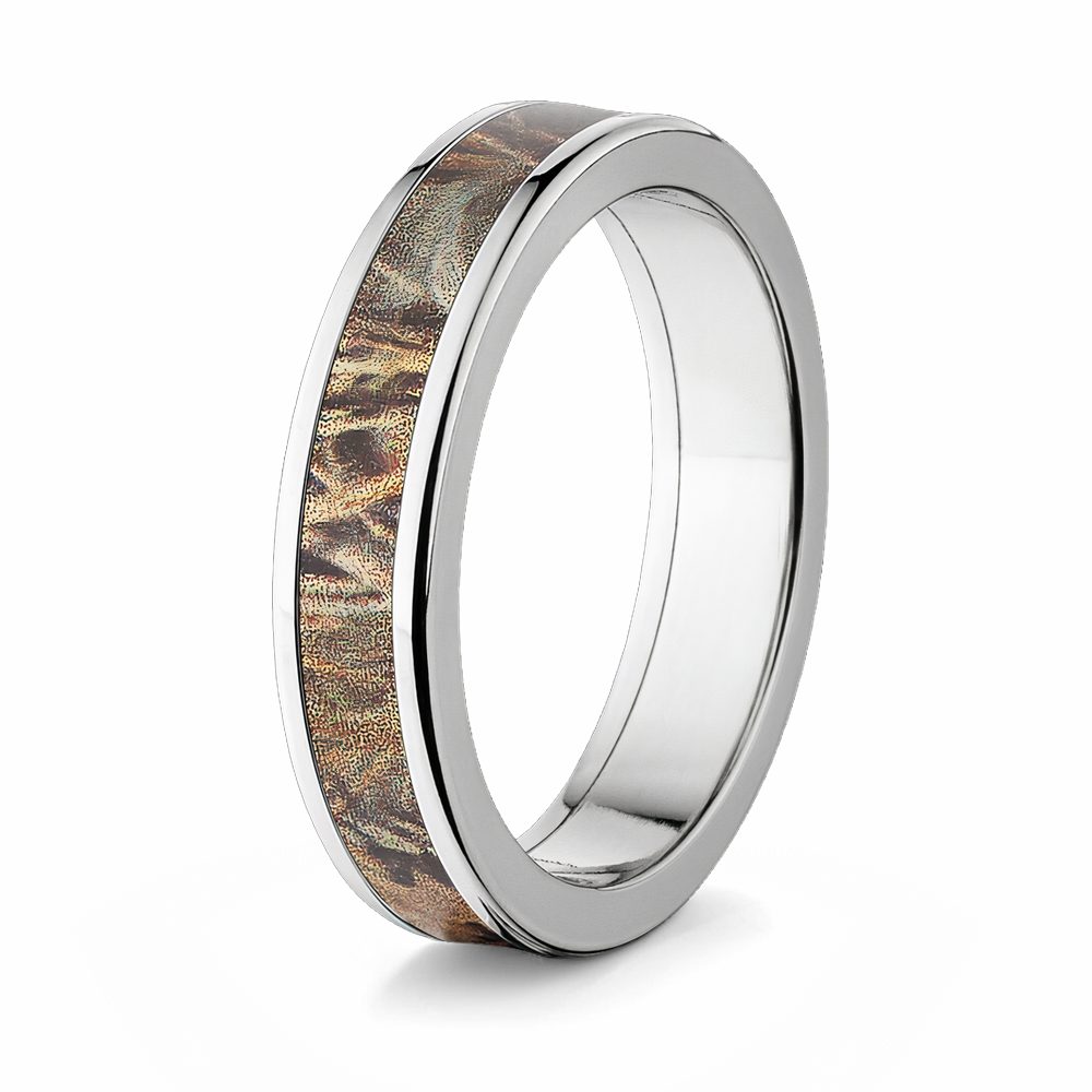 Realtree Max 4 Camo Ring - Titanium 5mm 