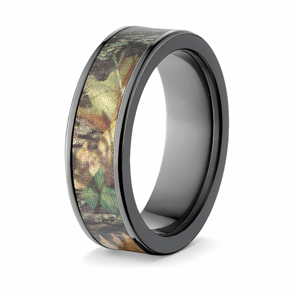 Mossy Oak New Break Up Black Camo Ring 