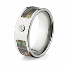 mossy oak bezel ring