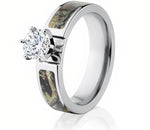 Mossy Oak Engagement Rings -  Break Up Infinity 6mm - Camo Ever After