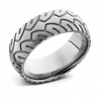Motorcycle Tire Ring - Titanium 8mm 