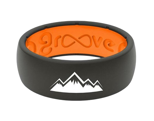 Mountain Silicone Ring - 8mm 
