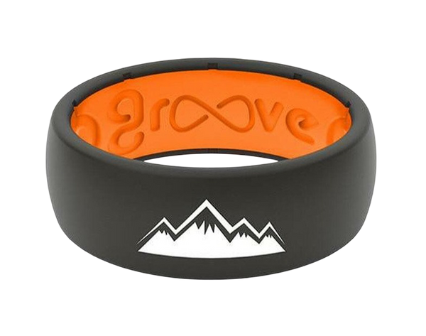Mountain Silicone Ring - 8mm 