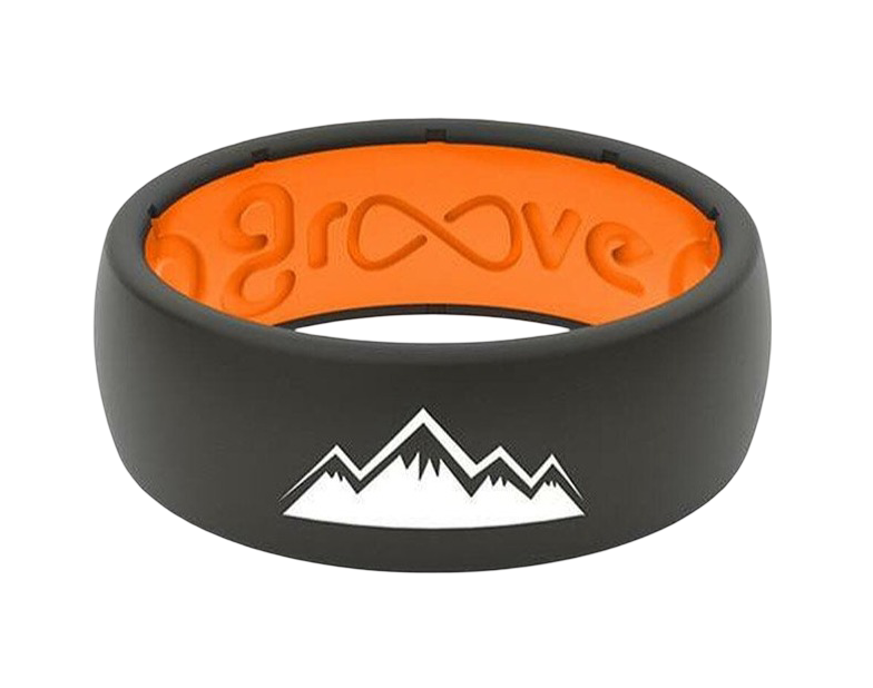 Mountain Silicone Ring - 8mm 