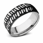 Mud Bogger Ring - 8mm Titanium 