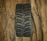 Carbon Fiber Tire Tread Ring - Tough Wedding Band 