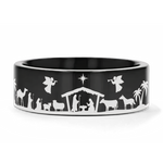 nativity scene ring