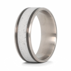 concrete carbon fiber and titanium ring