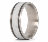concrete carbon fiber and titanium ring