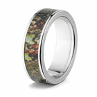 Mossy Oak Obsession Camo Wedding Band - Choose Width 