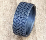 Off Roading Tire Tread Ring in Carbon Fiber 
