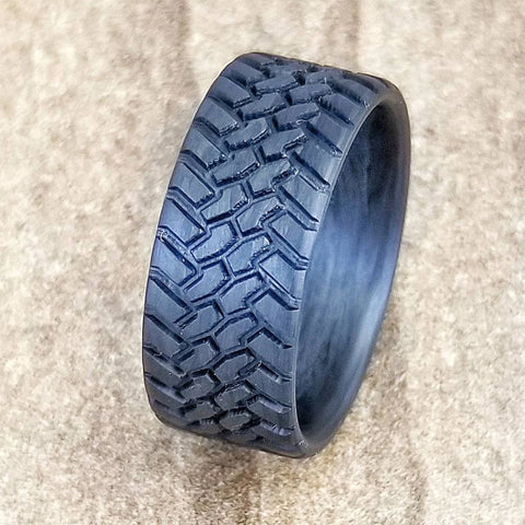Off Roading Tire Tread Ring in Carbon Fiber