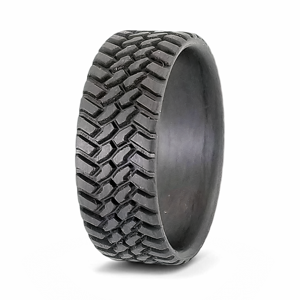 Off Roading Tire Tread Ring in Carbon Fiber 