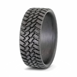 Off Roading Tire Tread Ring in Carbon Fiber 