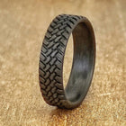 Off Roading Tire Tread Ring in Carbon Fiber 