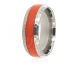 Fishing Line Ring - Orange 