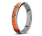 Realtree Orange Camo Ring for Her 