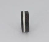carbon fiber ring with thin white line