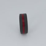 Black ring with thin red line video
