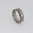 titanium concrete and carbon fiber ring