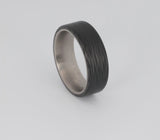 Video carbon fiber ring with titanium sleeve