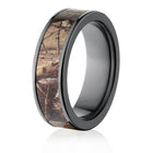 Realtree AP Camo Ring in Black - Pick Width 