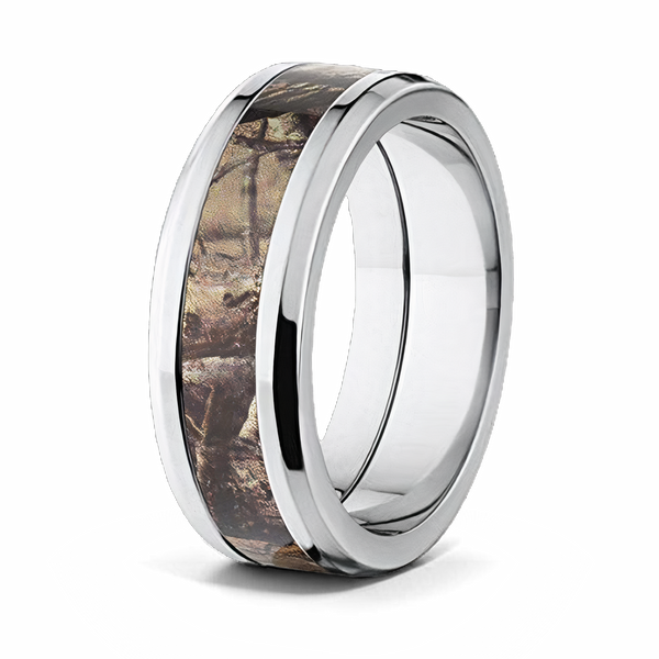 Realtree AP Camo Ring - 8mm Tapered 