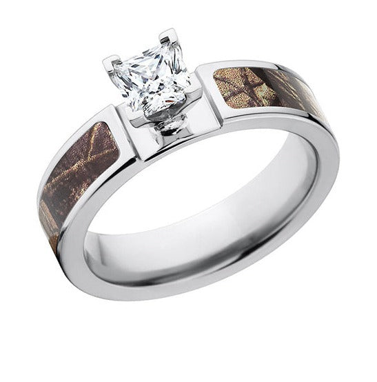 camo engagement rings