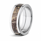 Realtree AP Camo Ring - Titanium 8mm 
