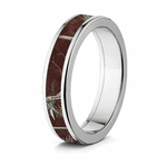 Maroon Realtree AP Flat Camo Ring - 5mm 