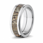 Realtree Max 4 Camo Ring - Titanium 8mm 