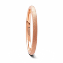 Women's Rose Gold Plated Tungsten Ring 