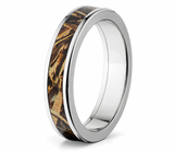 Realtree Max 5 Camo Ring - Titanium 5mm 
