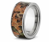 Official Realtree Xtra Green Camo Ring - Titanium 10mm 