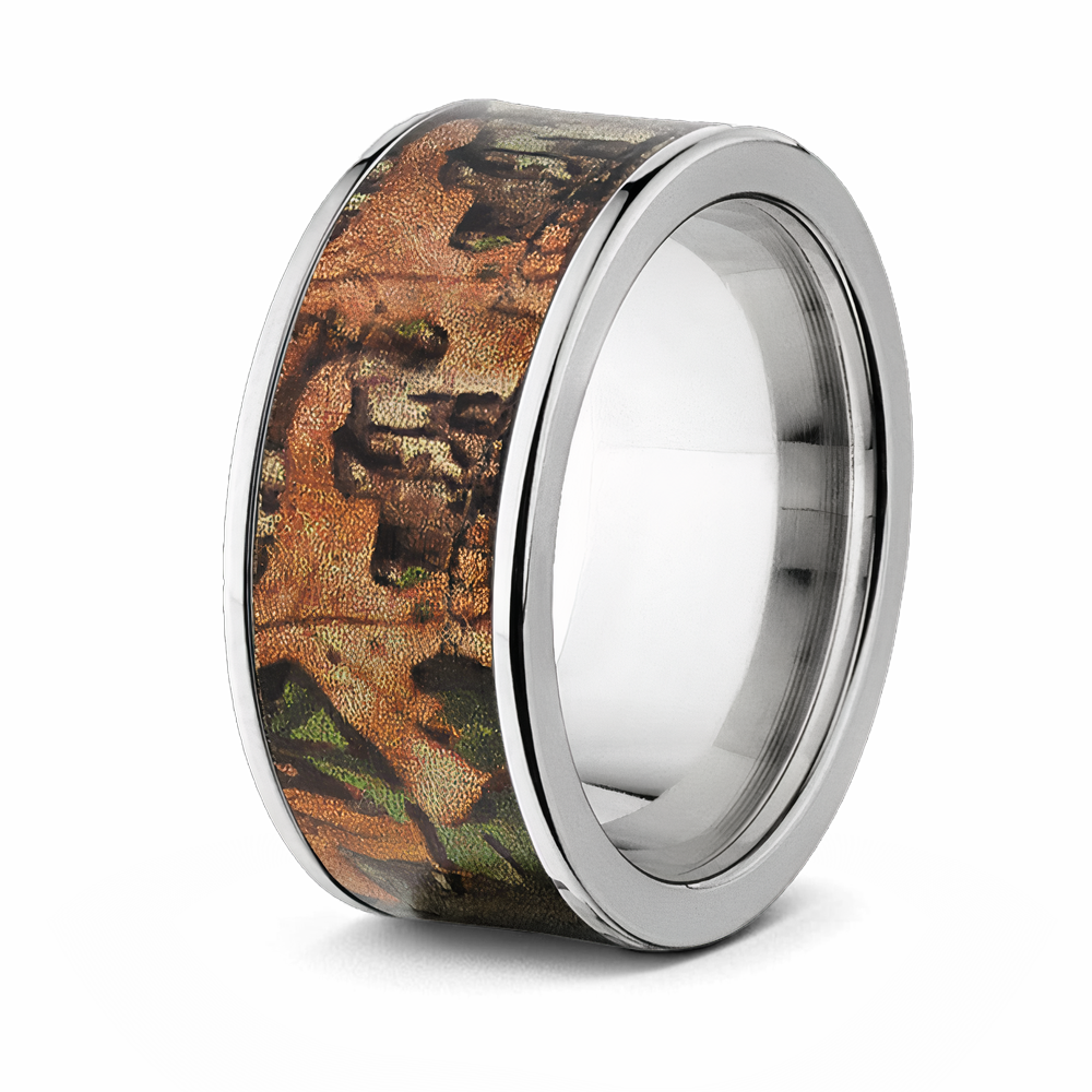 Official Realtree Xtra Green Camo Ring - Titanium 10mm 