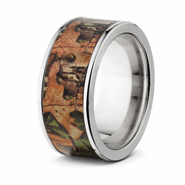 Official Realtree Xtra Green Camo Ring - Titanium 10mm 