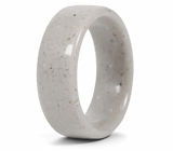 White concrete ring